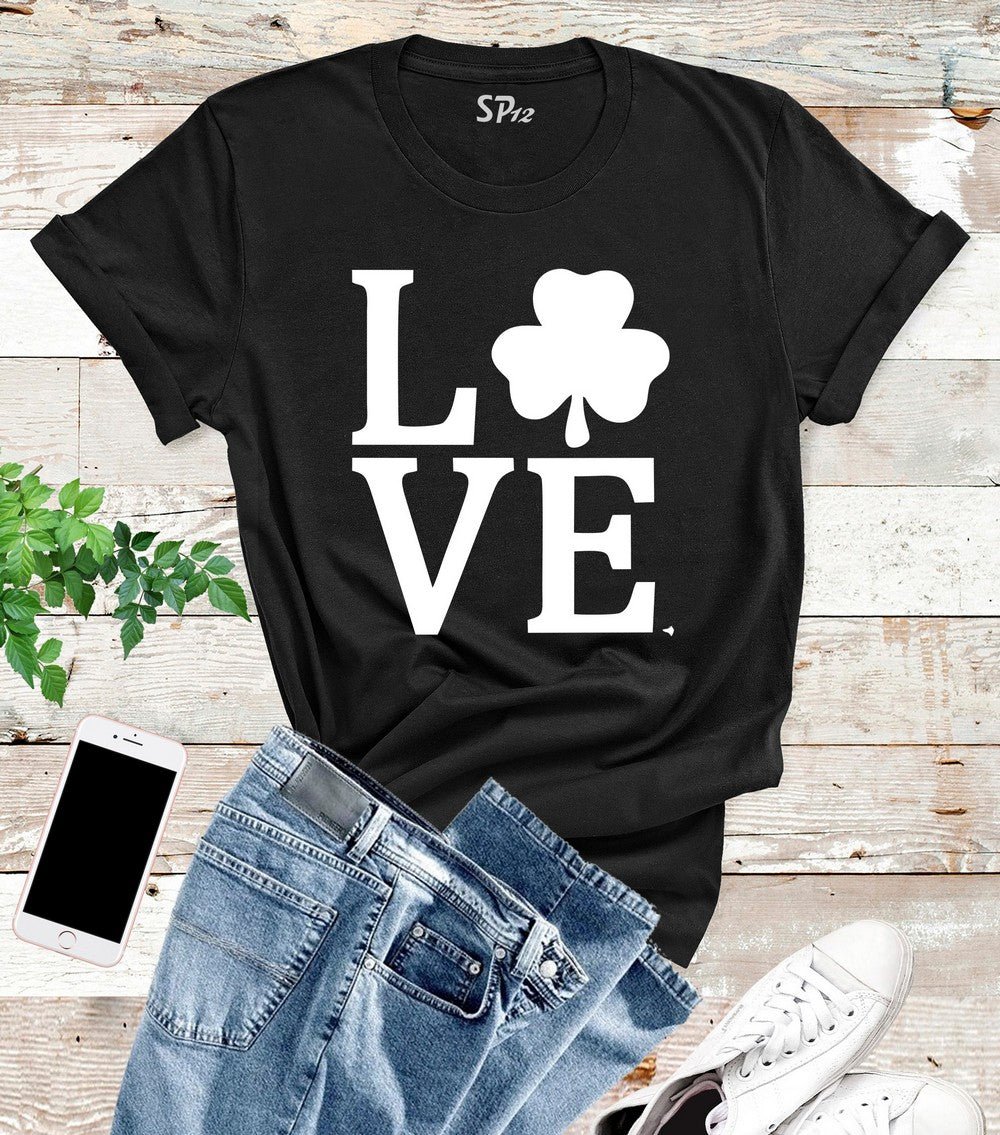 Love Irish St Patrick's Day T Shirt