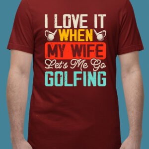 Golf Player Golfing Tees
