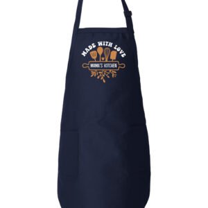 made With Love Personalized Name Kitchen Apron