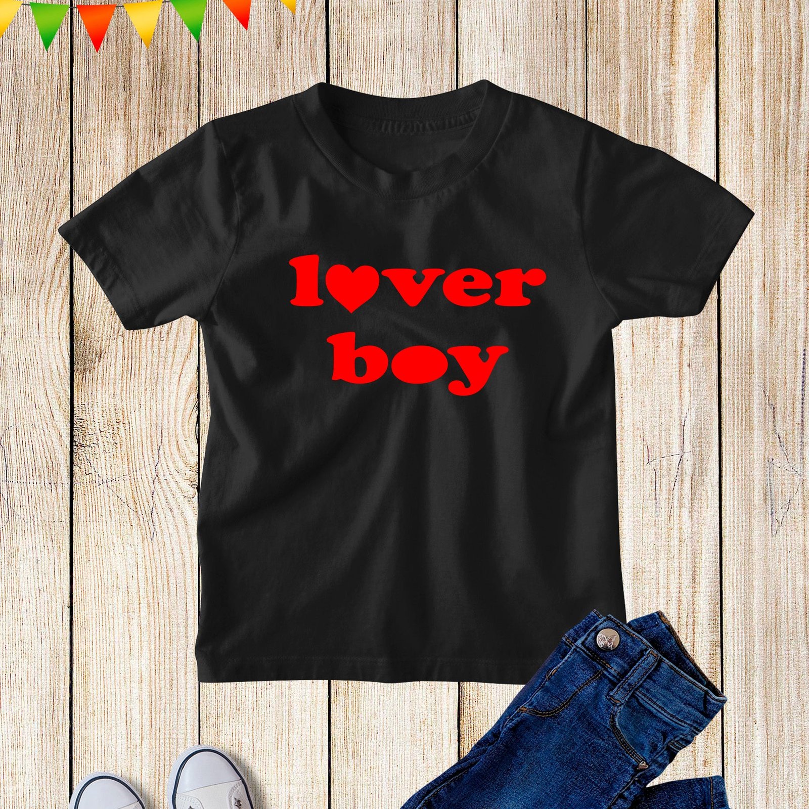 Lover Boy Kids T Shirt