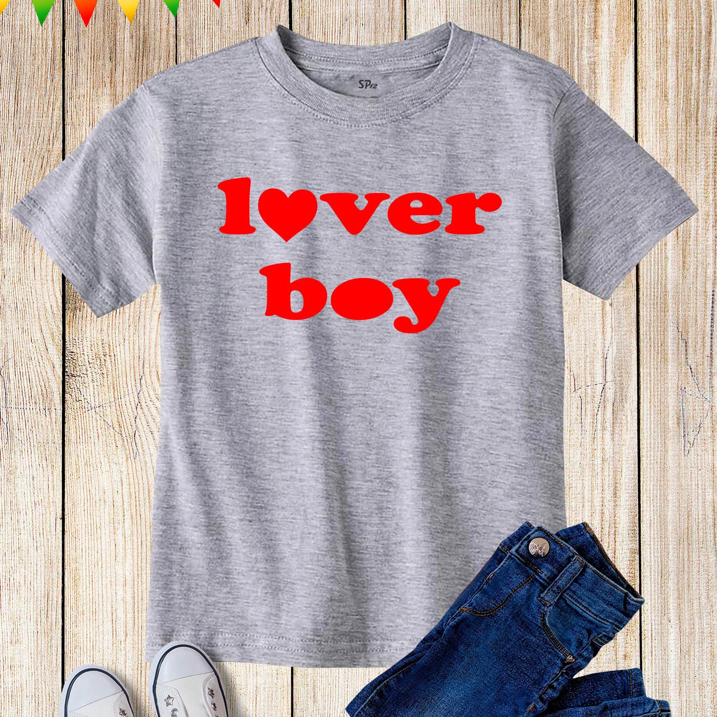 Lover Boy Kids T Shirt