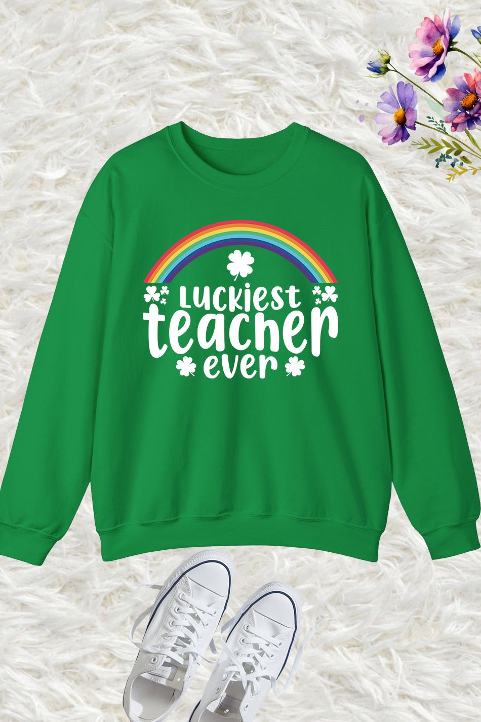 Luckiest teacher ever for St Patricks day Sweatshirt