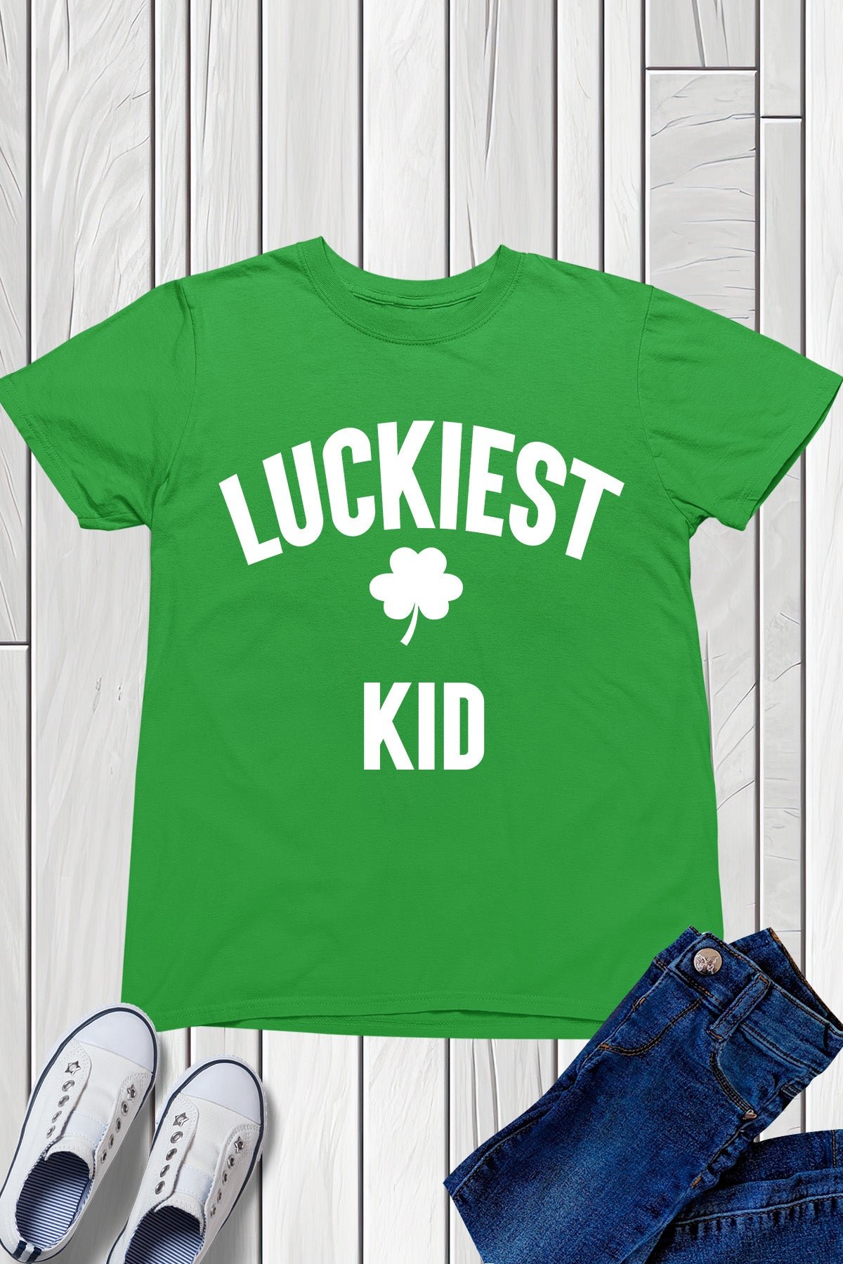 Luckiest Kid St Patrick's Day Shirt