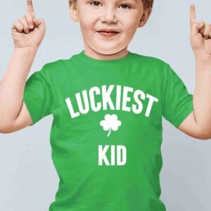 Luckiest Kid St Patrick's Day Shirt
