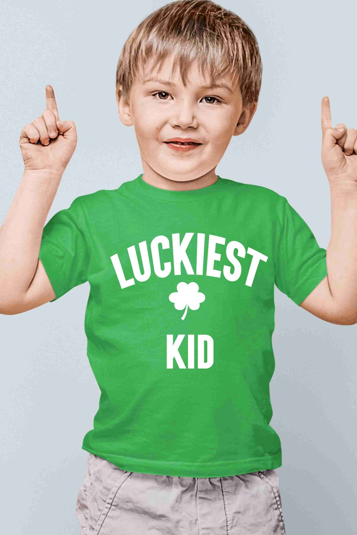 Luckiest Kid St Patrick's Day Shirt