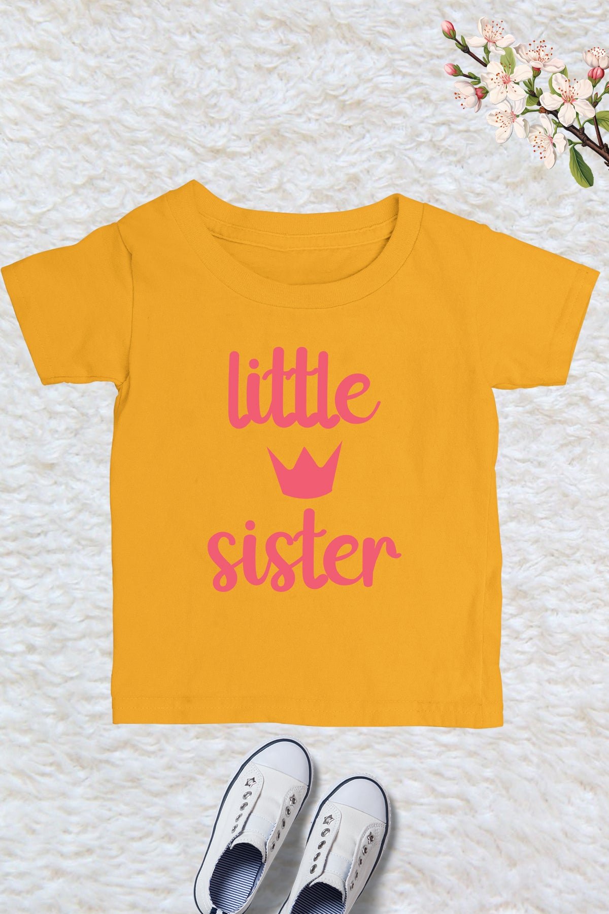Little Sister Kids T Shirt - Image 3