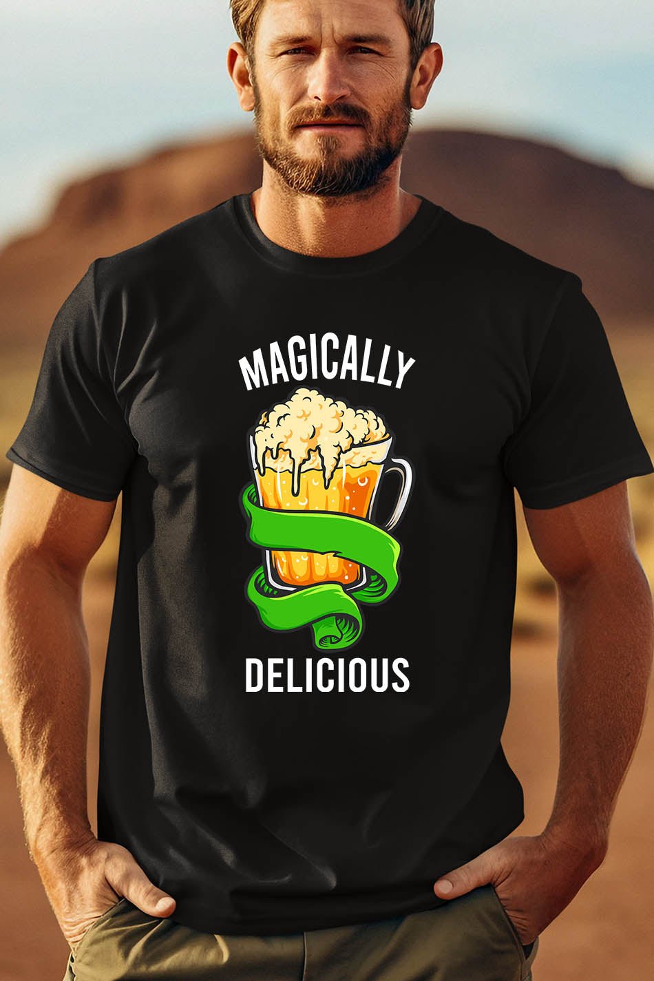 Magically Delicious St Patrics Day Shirt