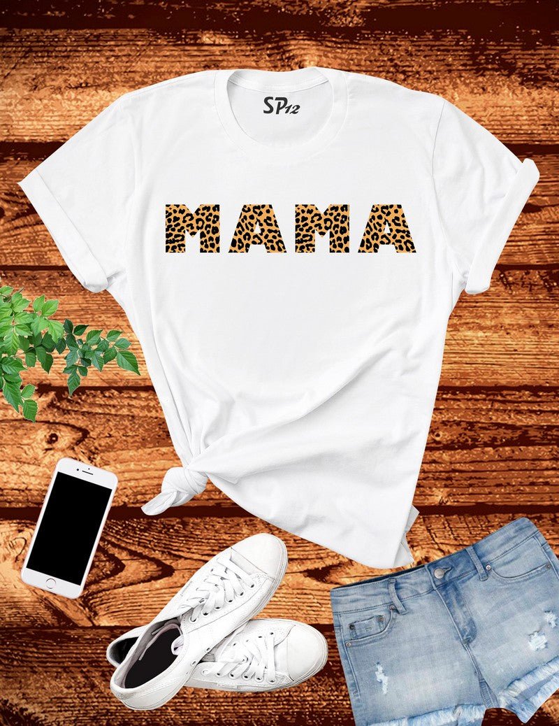 Mama Leopards T Shirt