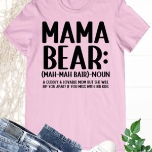 Mama Bear Definition T Shirt