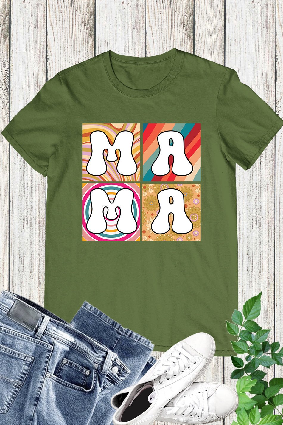 Retro Mama T Shirts