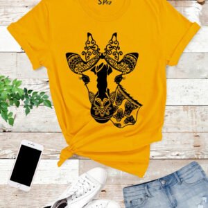 Mandala Giraffe T Shirt