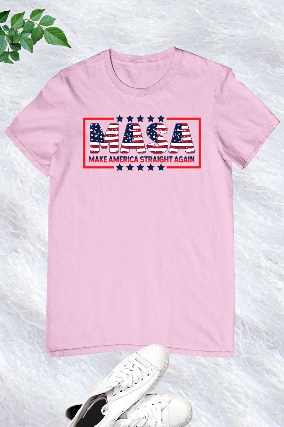 Masa Make America Straight Again Election 2024 Shirt - Image 4