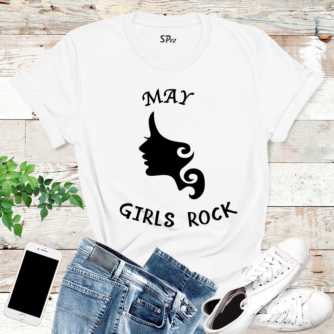 May Girls Rock Birthday T Shirt
