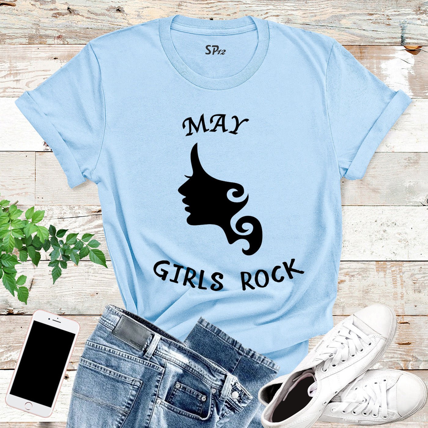 May Girls Rock Birthday T Shirt