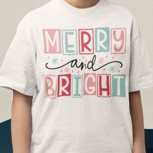 Merry and Bright Christmas Shirt