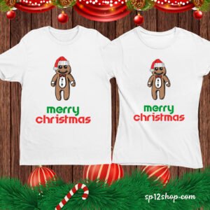 Merry Christmas Gingers Funny Family Gift tee
