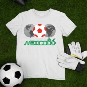 Mexico 1986 Football World Cup Legend T Shirt Sports Lover Gift Tee