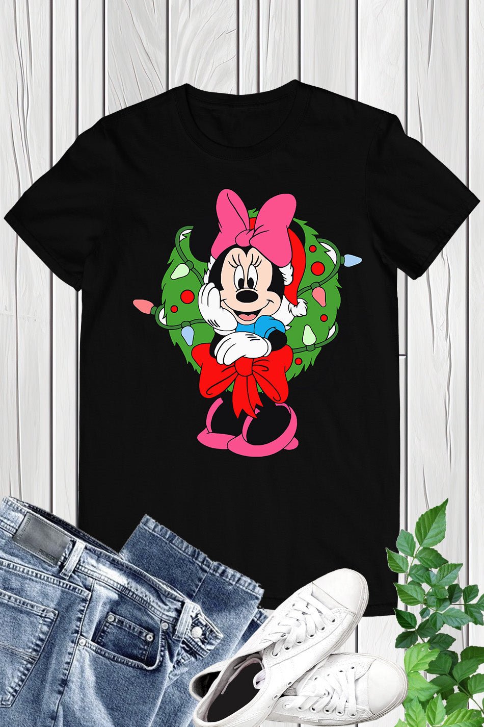 Minnie Mouse Christmas T Shirts - Image 7