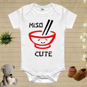 Miso Cute Baby Onesie