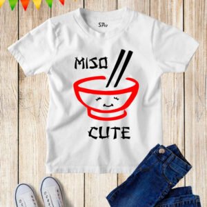 Miso Cute Kids T Shirt