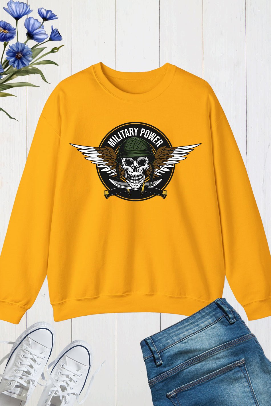 Military Power Army Sweatshirt