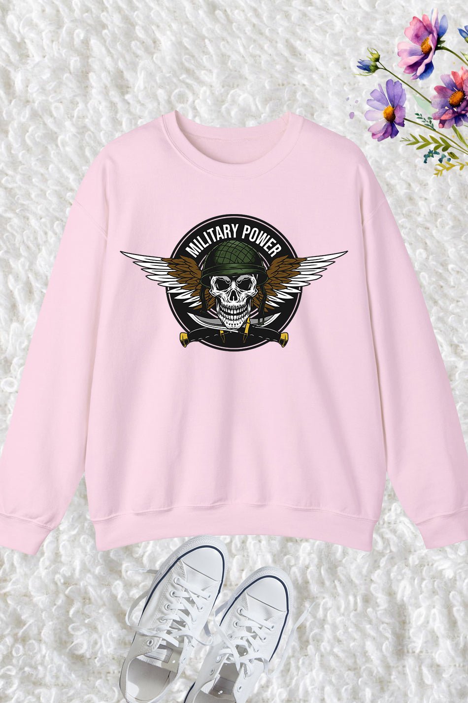 Military Power Army Sweatshirt