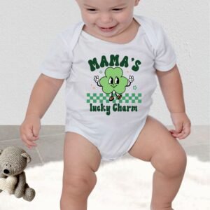 Mama's Lucky Charm Baby Bodysuit