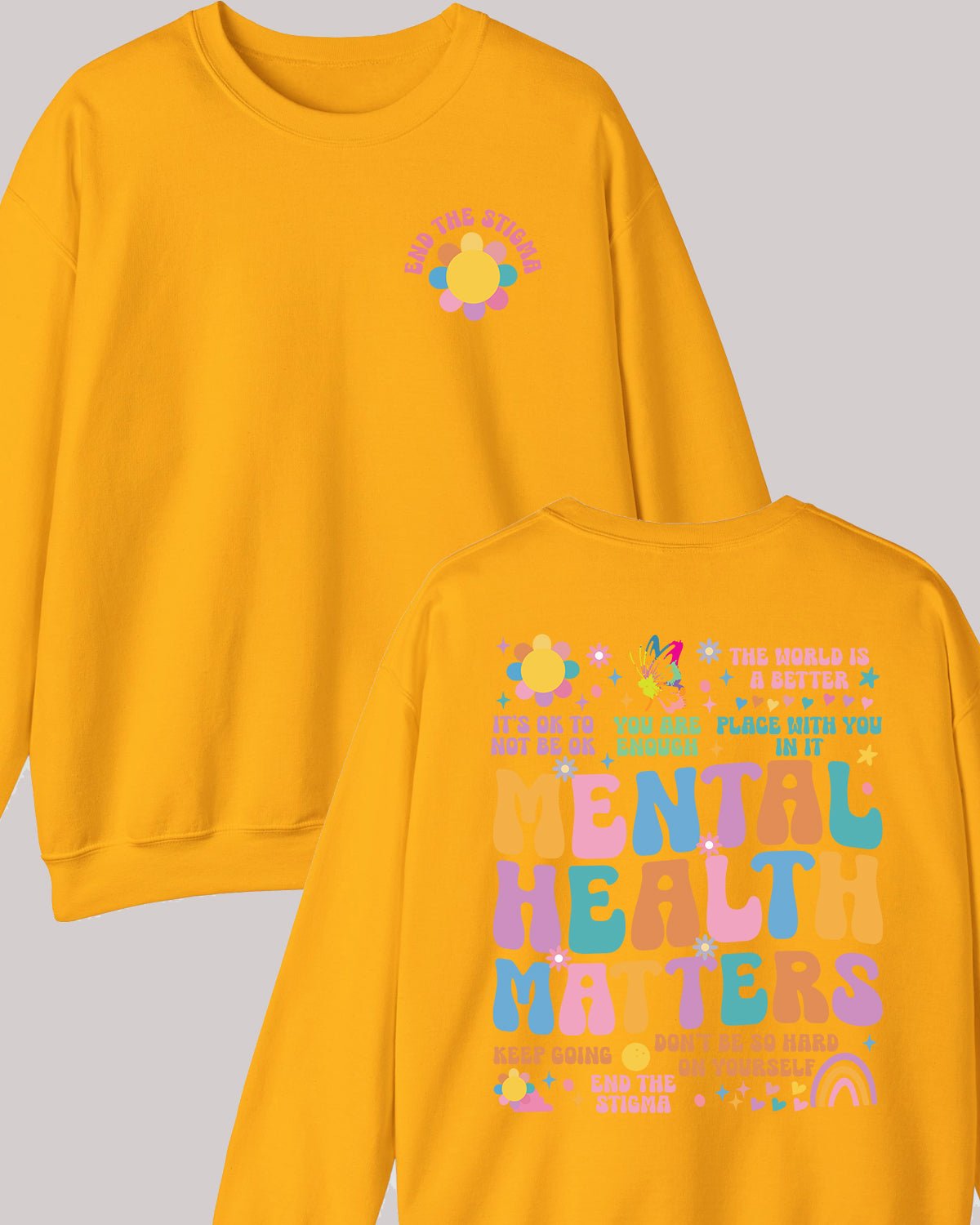 Mental Health Matter Trendy Sweatshirts