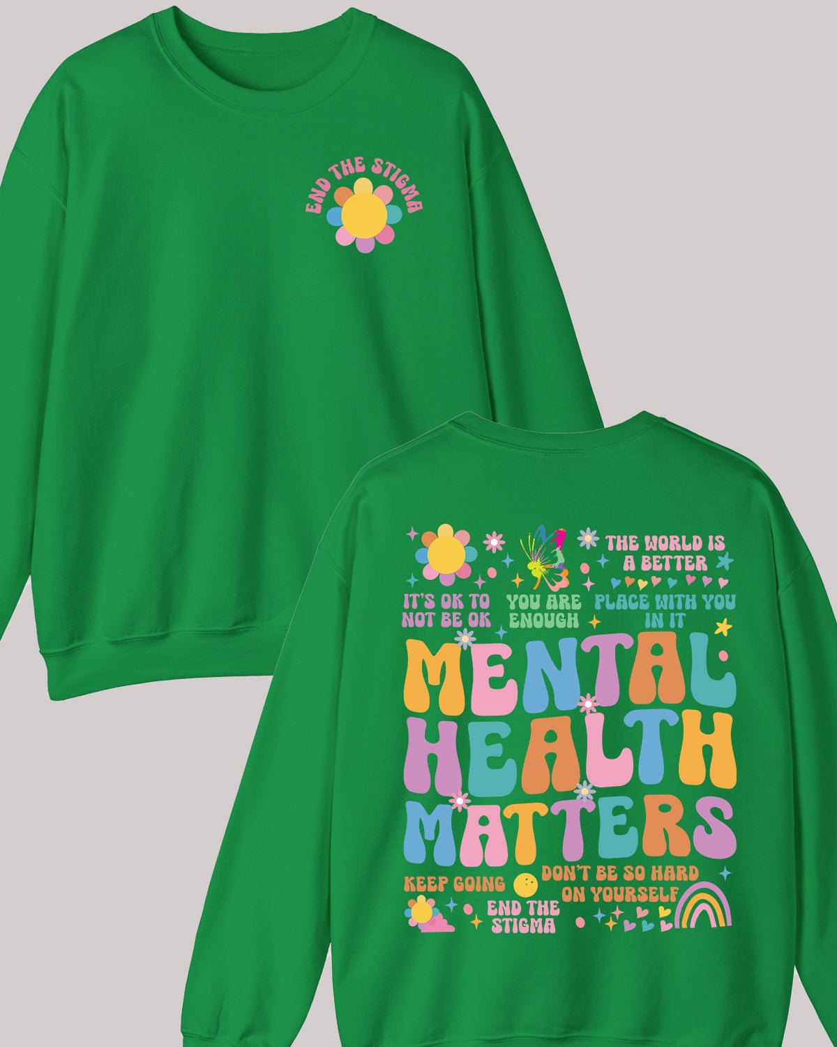 Mental Health Matter Trendy Sweatshirts