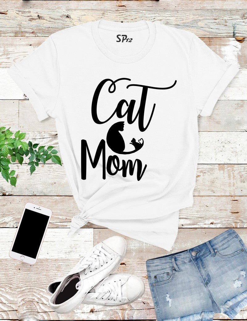 Mom Cat T Shirt