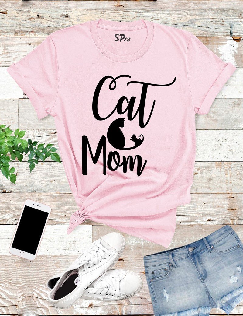Mom Cat T Shirt