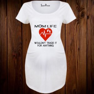 Mom Life Maternity T Shirt