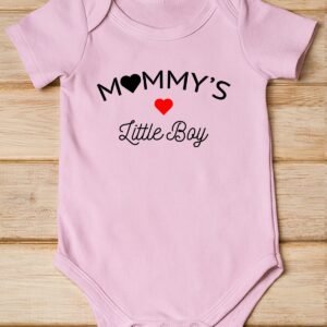 Mommy's Little Boy Baby Bodysuit