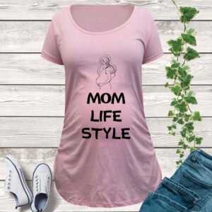 Mom Life Pregnancy Maternity T Shirts