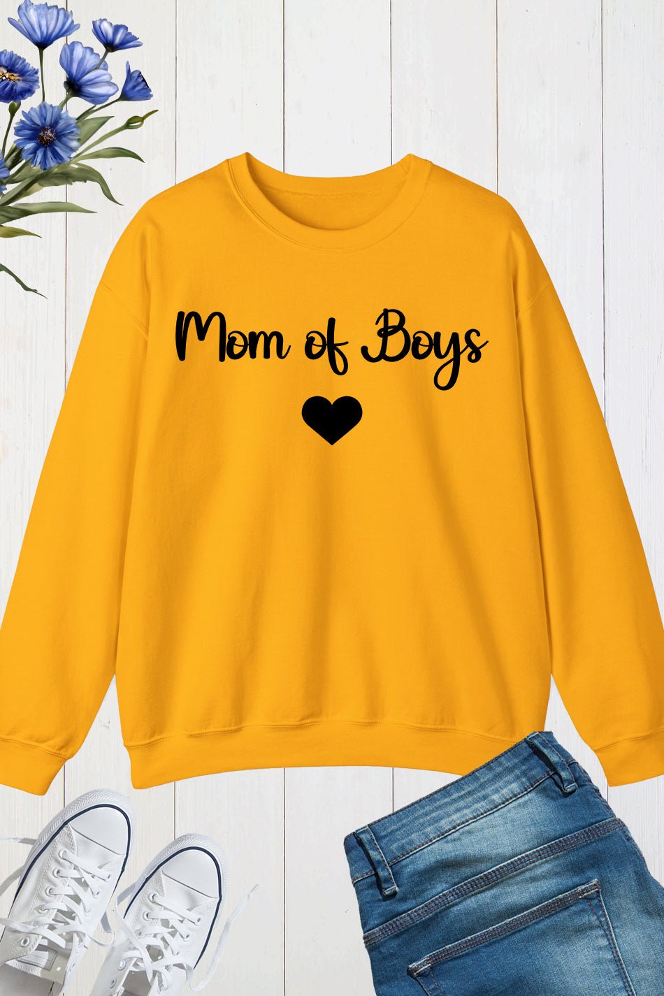 Mom Of Boys Sweatshirt