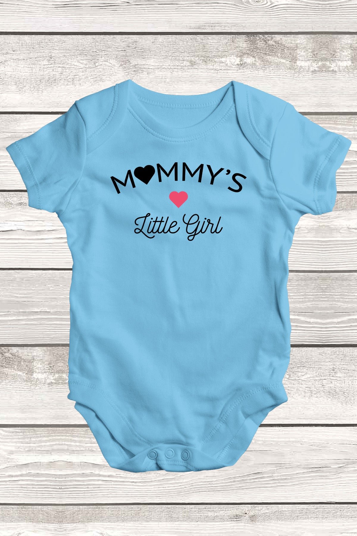 Mommy's Little Girl Baby Bodysuit - Image 3