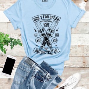 Motorcycles Built For Speed T Shirt