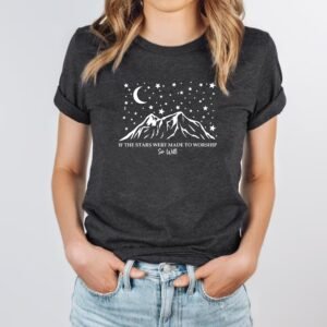 If The Stars Were Made To Worship Christian Custom Bible Verse T-Shirt
