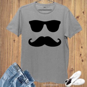 Moustache Funny T Shirt