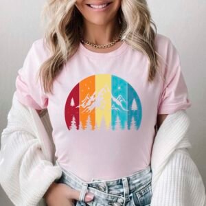 Mountains vintage Campin Shirt