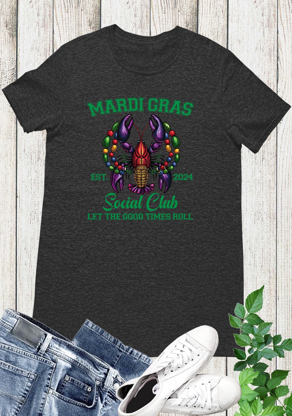 Funny Mardi Gras Social Club Shirts - Image 4