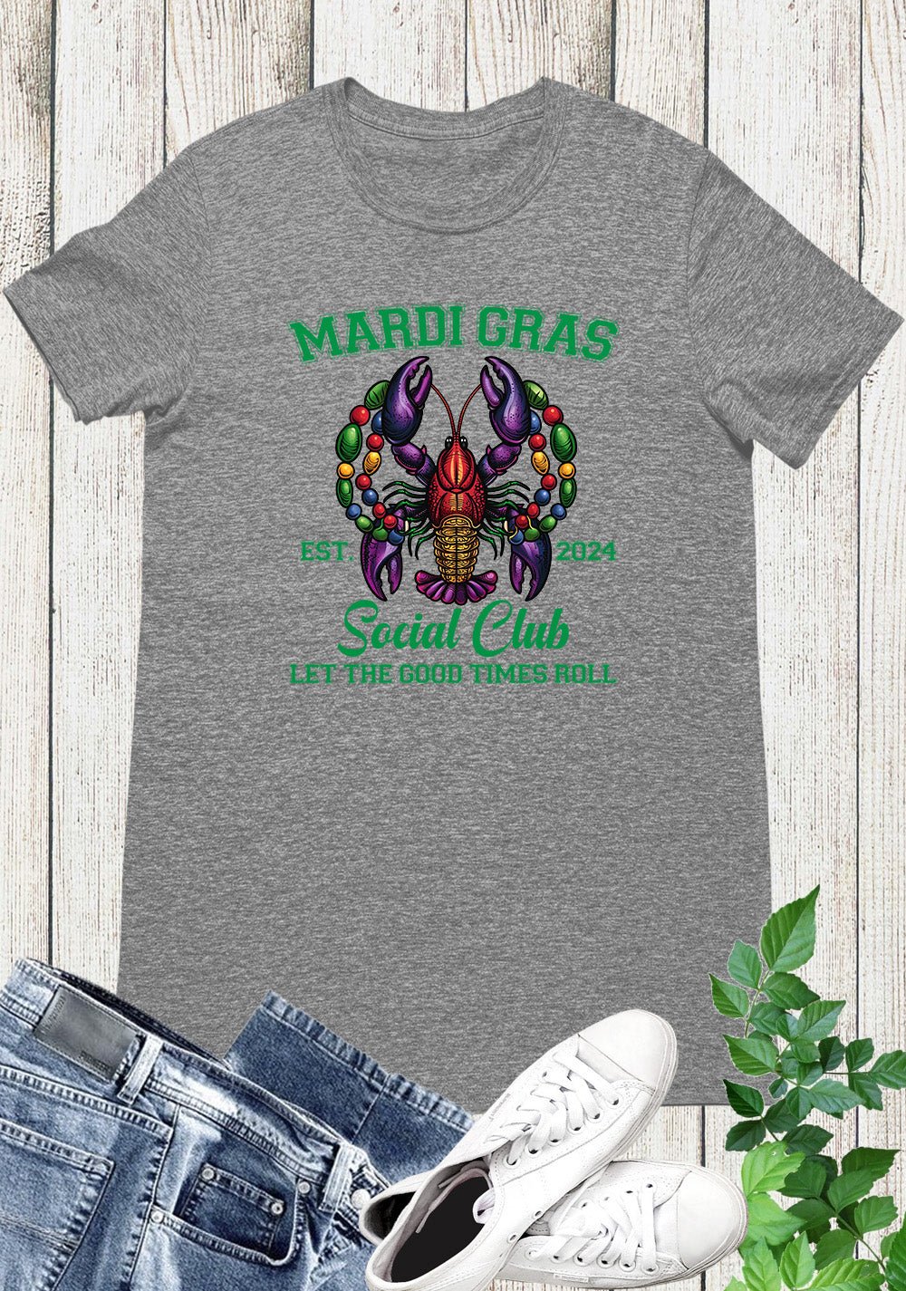 Funny Mardi Gras Social Club Shirts