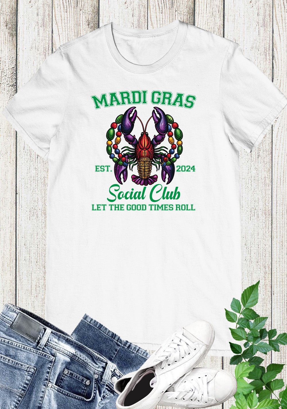 Funny Mardi Gras Social Club Shirts