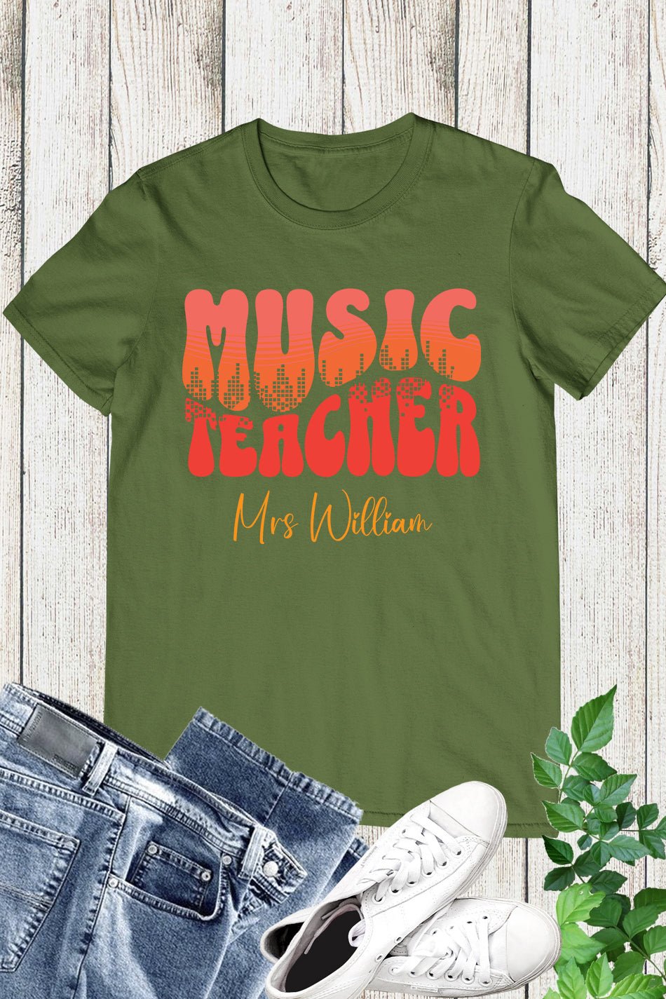 Custom Music Teacher Shirt