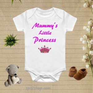 Mummy's Little Princess Baby Bodysuit Onesie