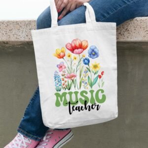 Music Teacher Tote Bag