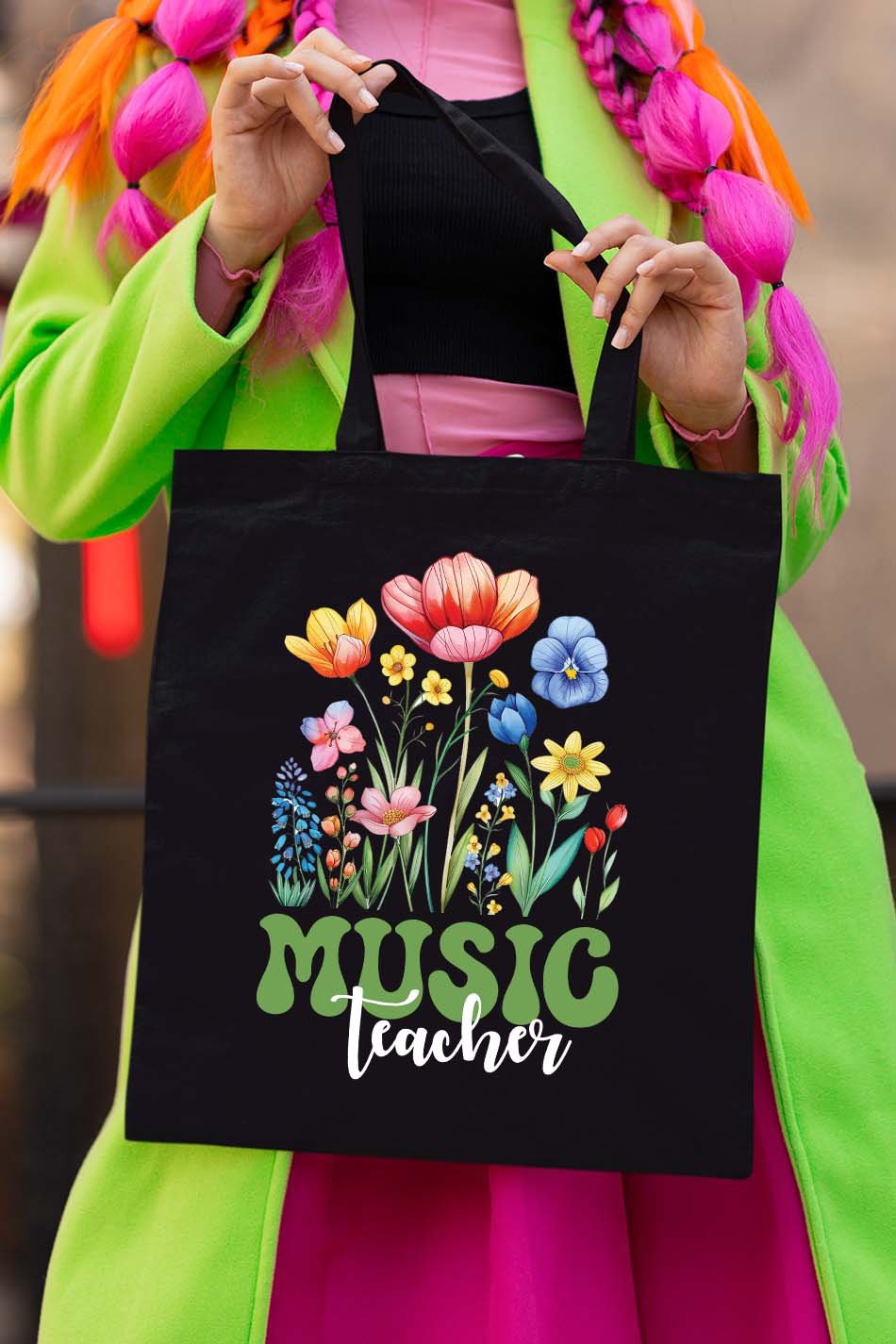 Music Teacher Tote Bag - Image 2