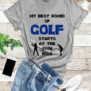 My Best Round Of Golf T Shirt