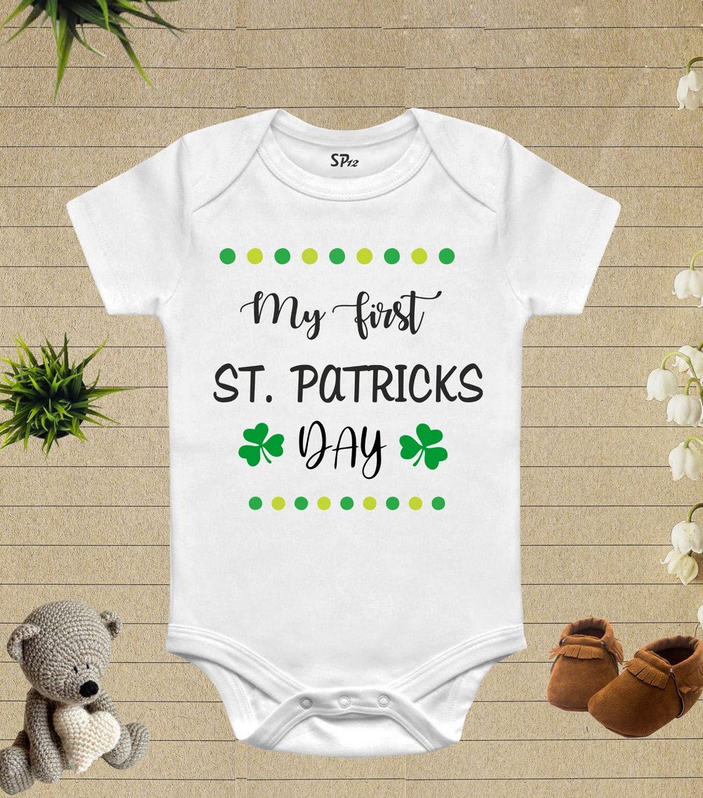 My First St. Patrick's Day Baby Bodysuit