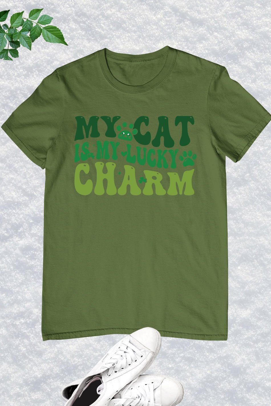 My Cat is My Lucky Charm Shirt